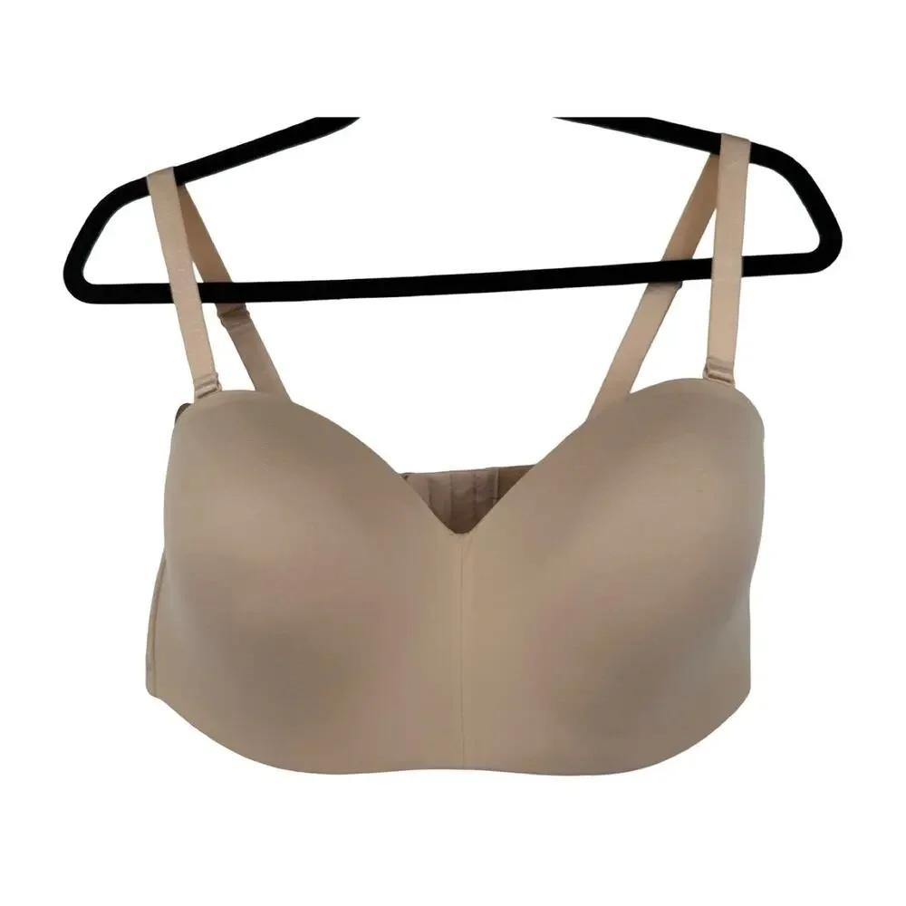 Wacoal 854372 Staying Power wire free strapless bra tan size 38D - Picture 2 of 7